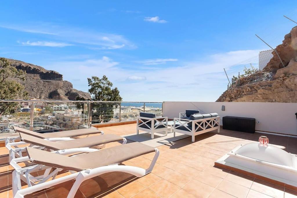 Rivera Del Puerto Luxury Penthouse With Great Terrace And Sea View Пуерто-де-Моган Екстер'єр фото